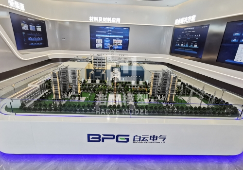 白云電氣企業展廳特高壓模型